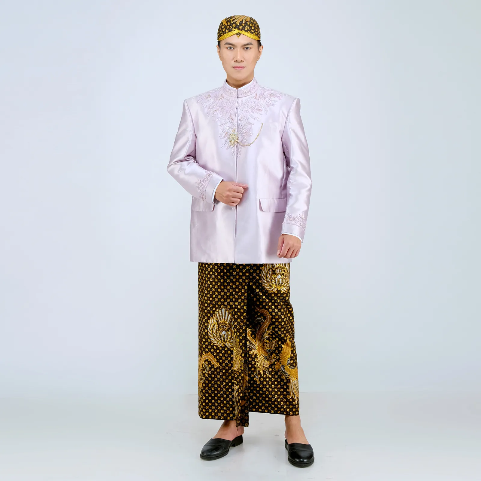 (BOS-052) Beskap Ungu Lilac Payet