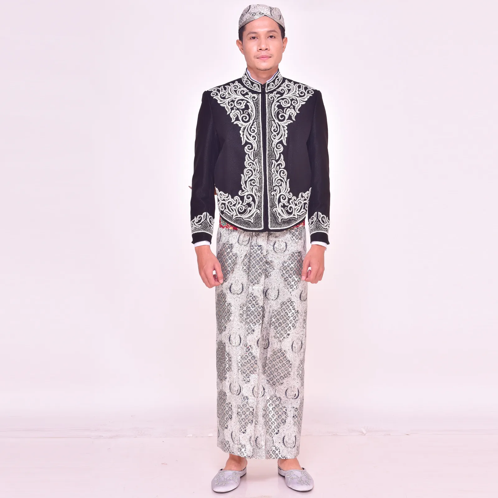 (BJ-138) Beskap Pengantin Hitam Ochi