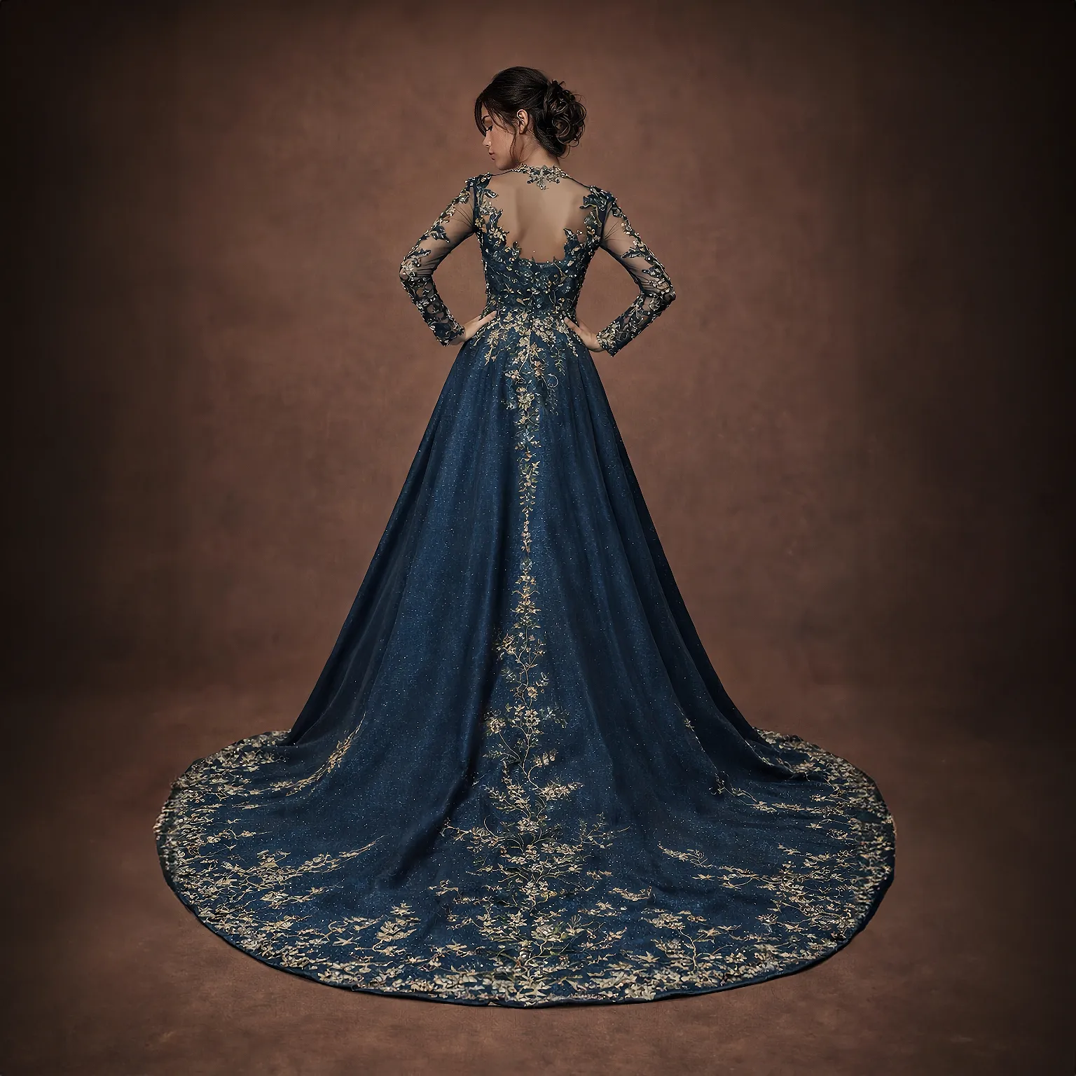 (KE-046) Kebaya Pengantin Hijau Avina