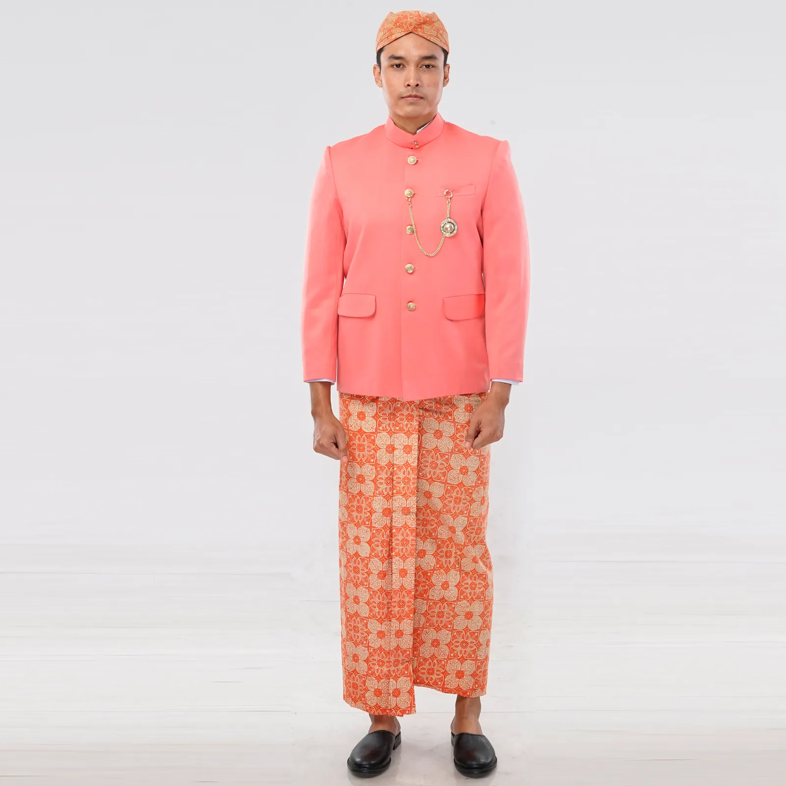 (ATS-026) Beskap Pink Polos