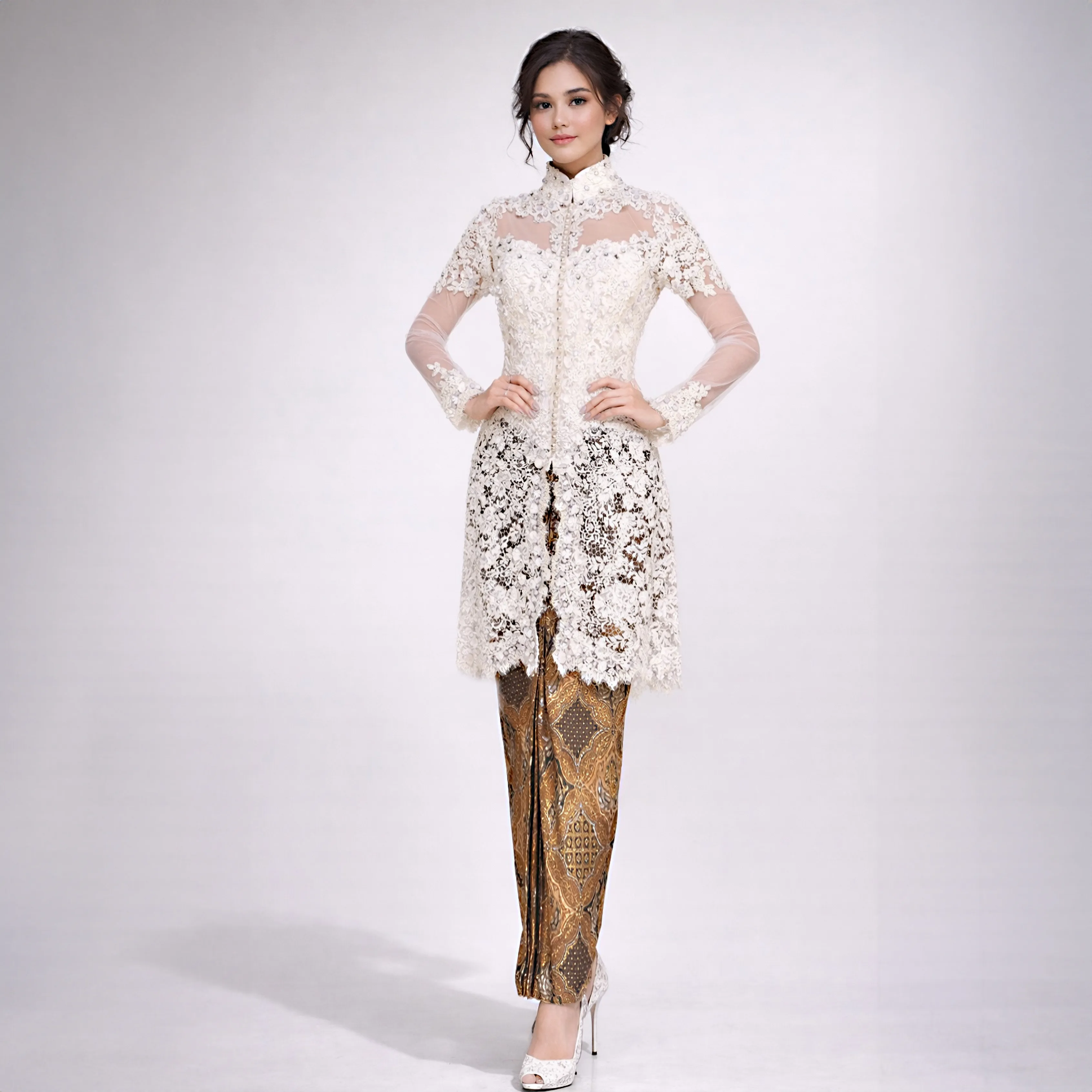 (KE-080) Kebaya Pengantin BW Paris