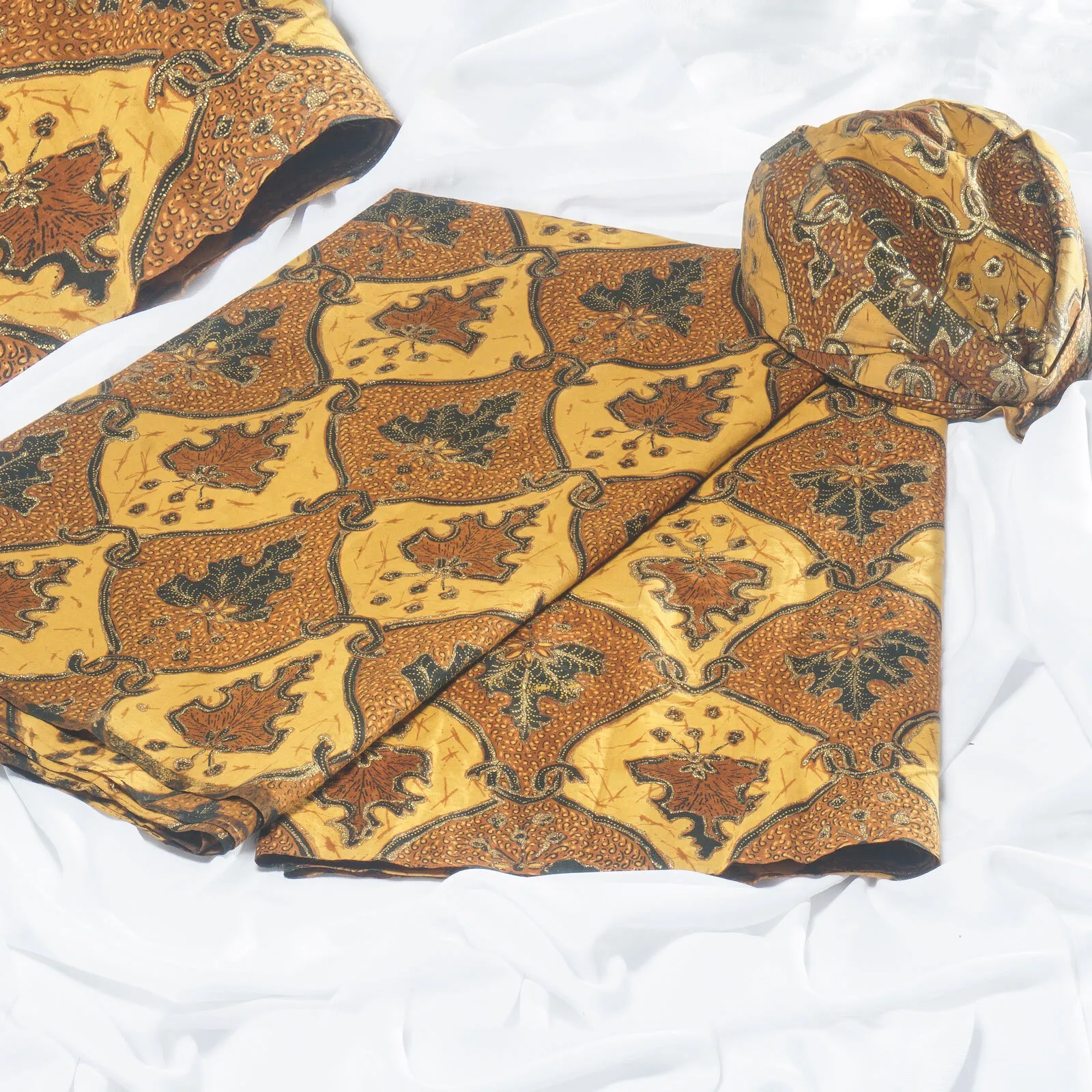 (KAT-063) Kain Sunda Prada Kuning