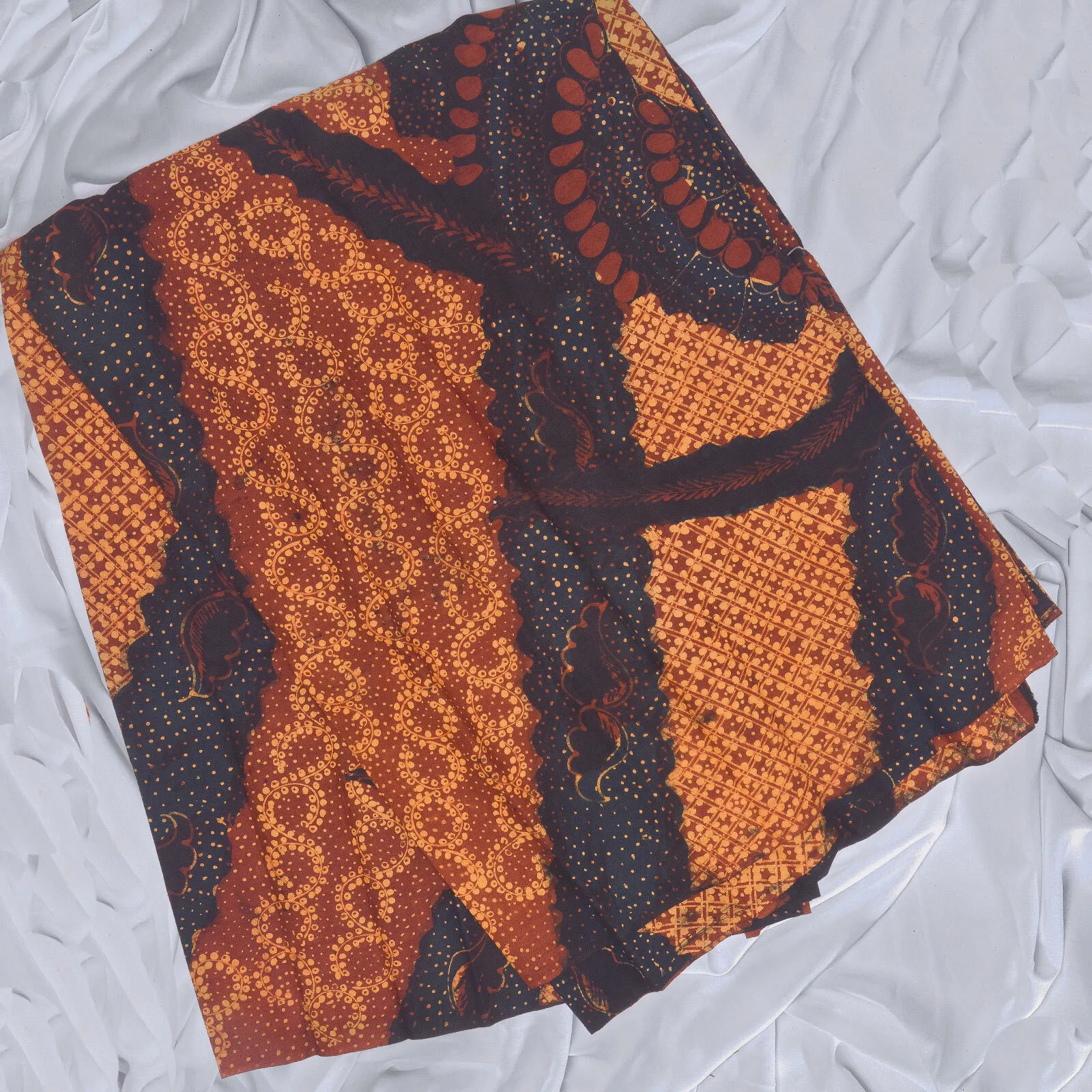 (KAT-091) Kain Madura Coklat