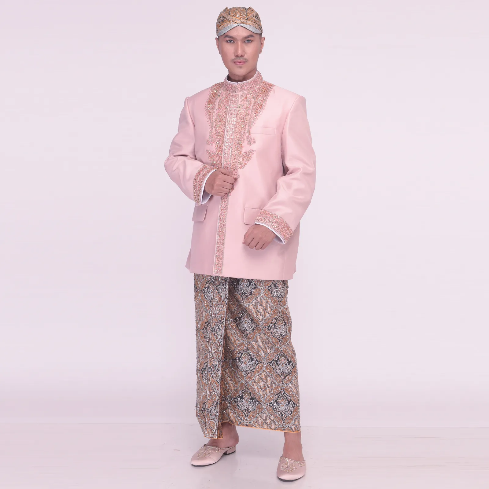 (BS-150) Beskap Pengantin Salem Dini