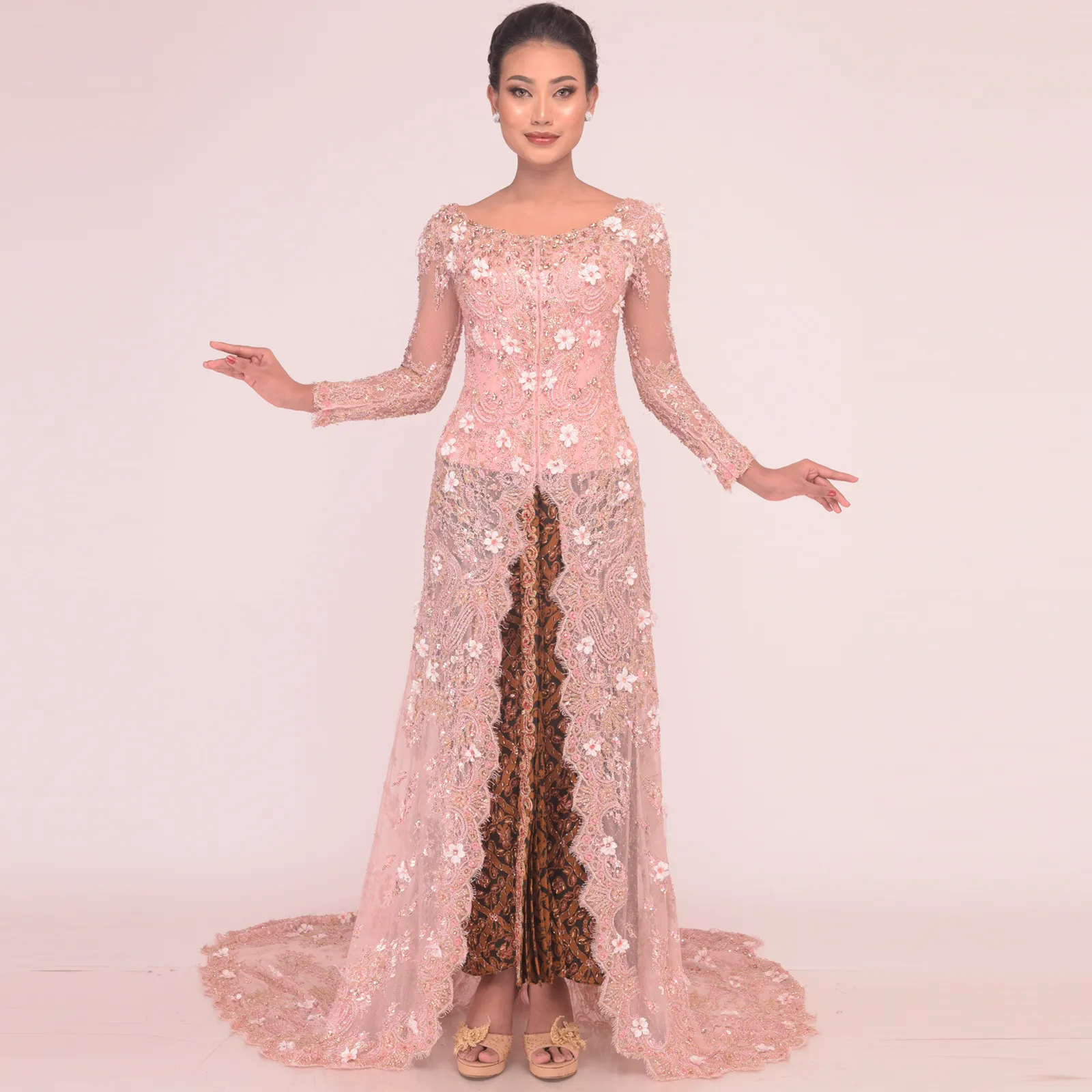 (KE-120) Kebaya Pengantin Salem Benya