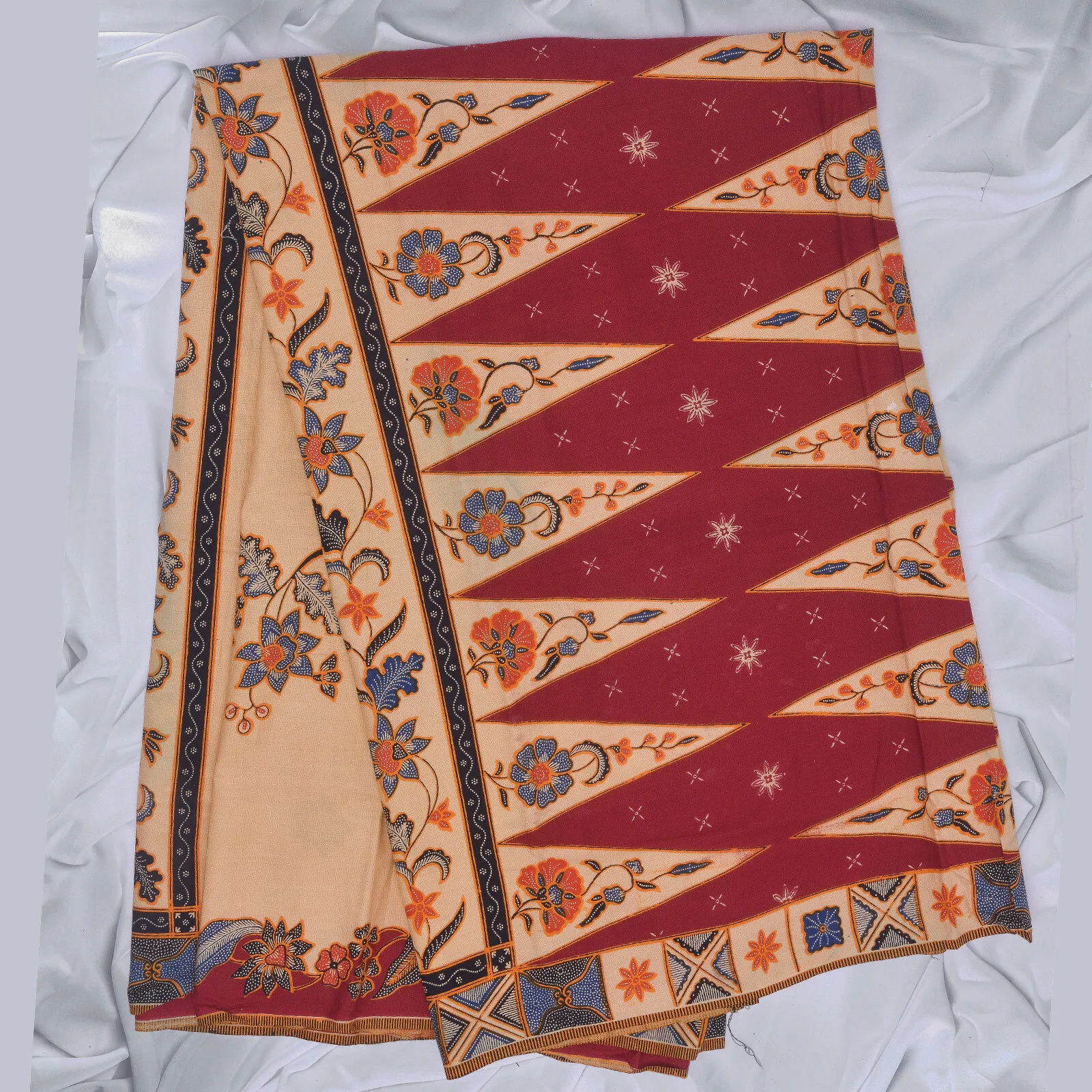 (KAT-088) Kain Betawi Merah Cabe