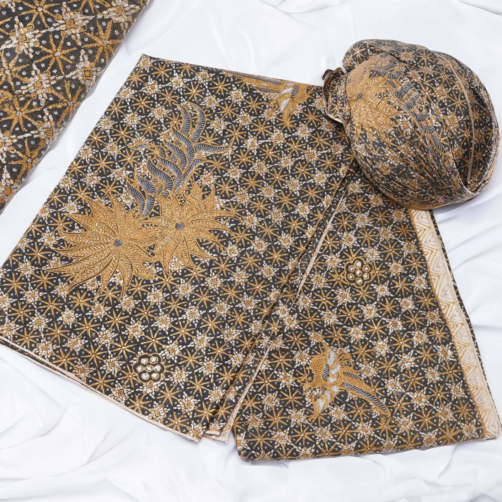 (KOT-036) Kain Jogja Lintang Dibyah Emas