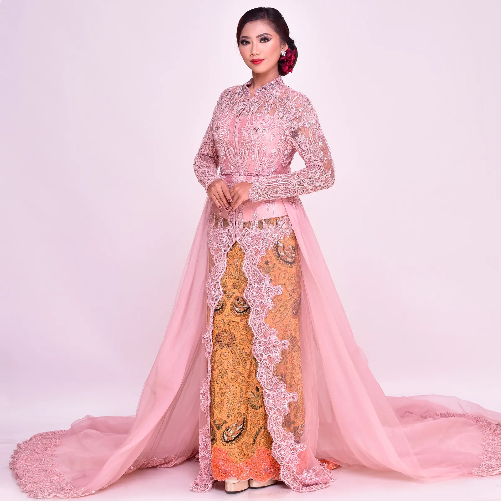 (KE-109) Kebaya Pengantin Salem Farah