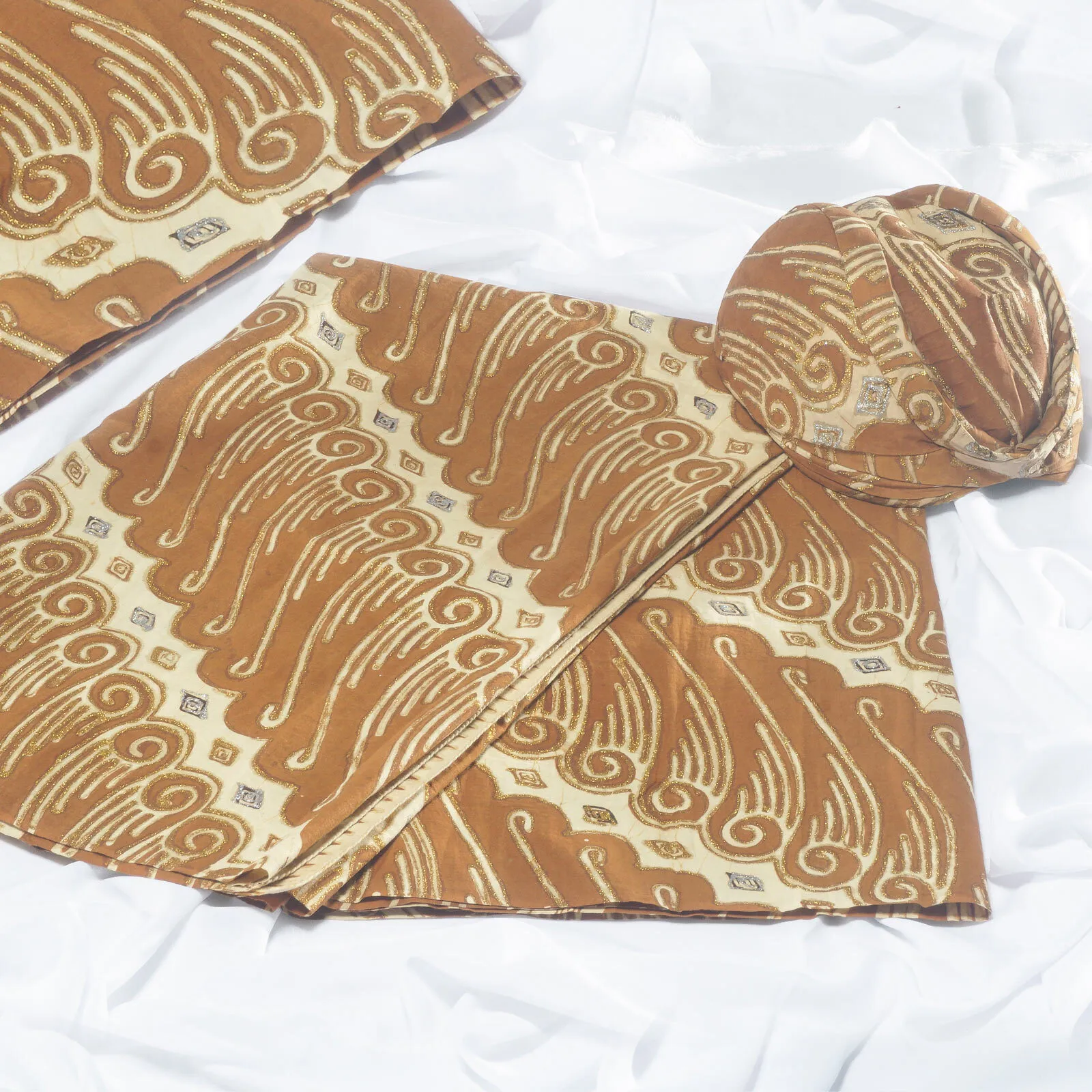 (KAT-025) Kain Sunda Garutan Coklat