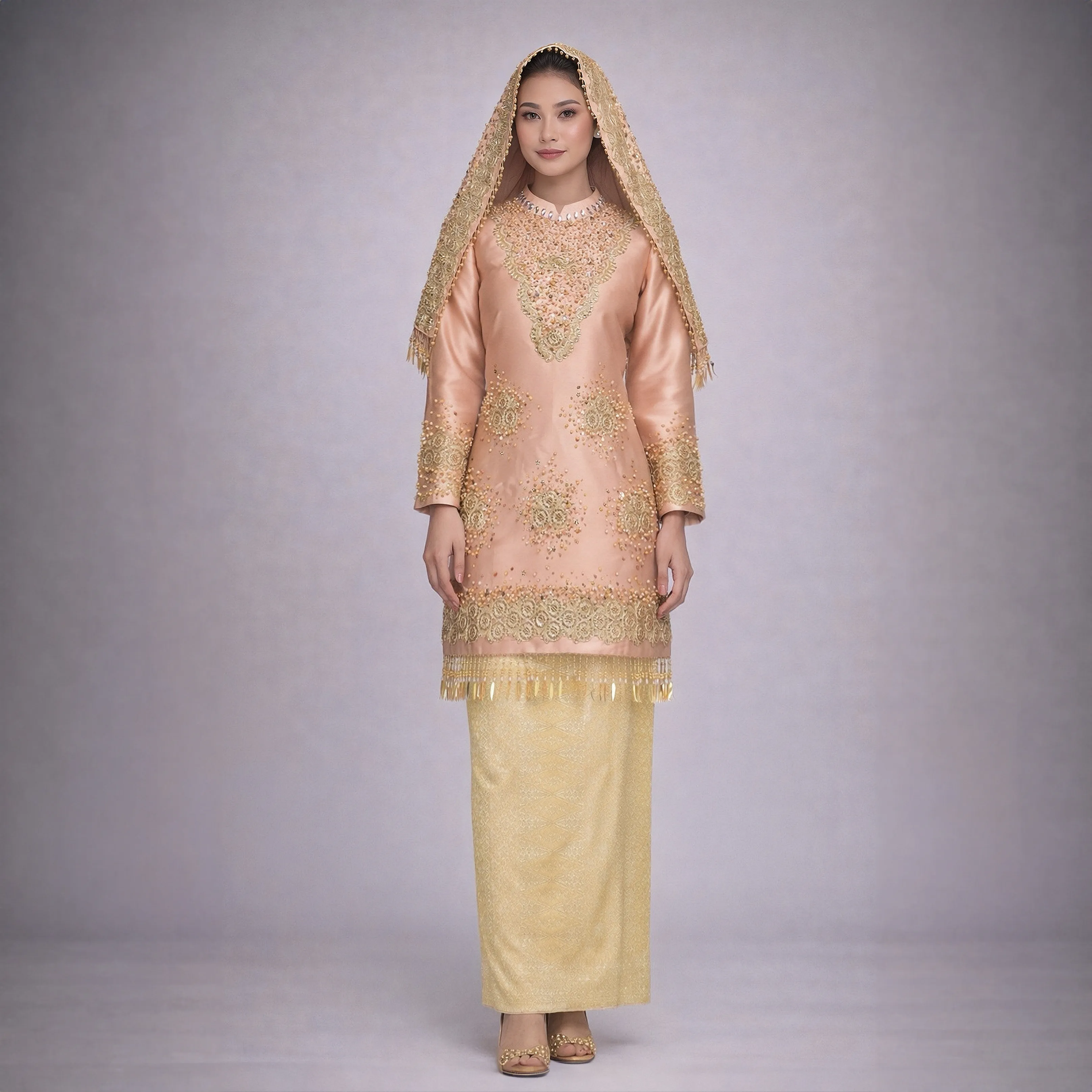 (KE-121) Kebaya Pengantin Kotogadang Salem