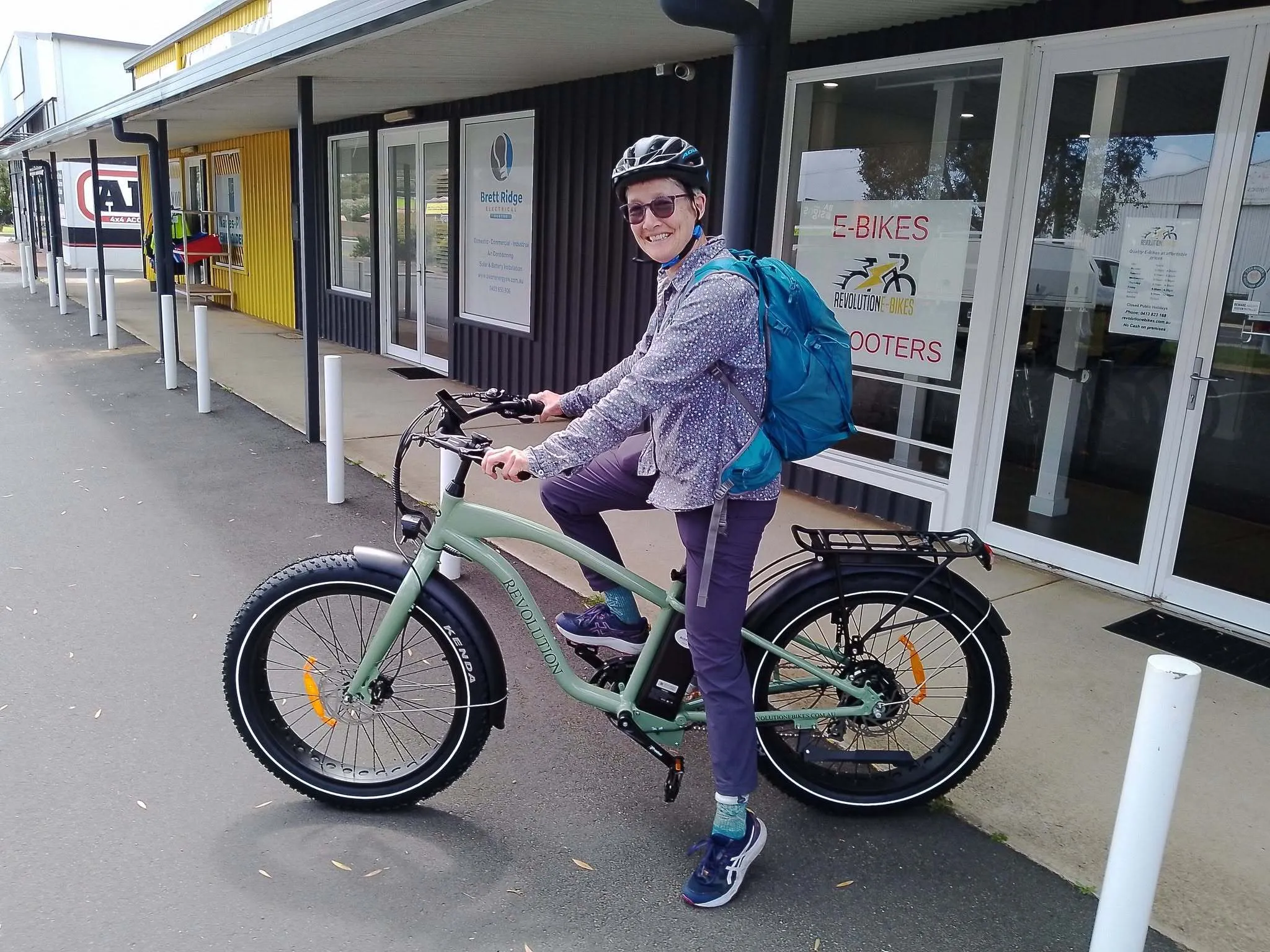A Happy Hire Cusomer - Busselton Electric Bike Hire