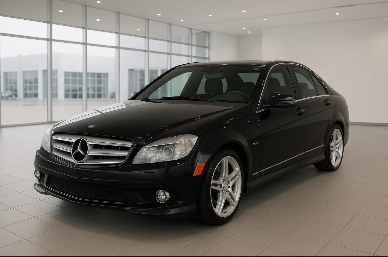 2009 Black Mercedes Benz C300 