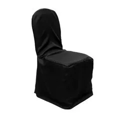 Polyester Black Chair cover