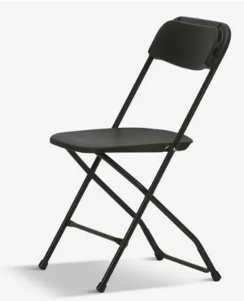 Black Folding Chair