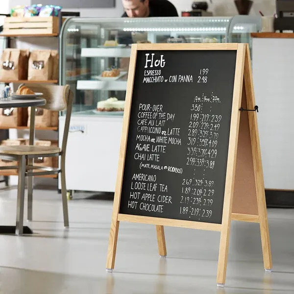 A-Frame Chalk Board