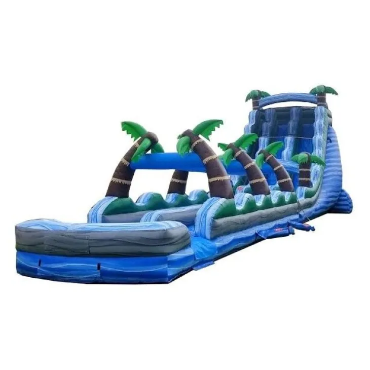 Tropical Inflatable Slide