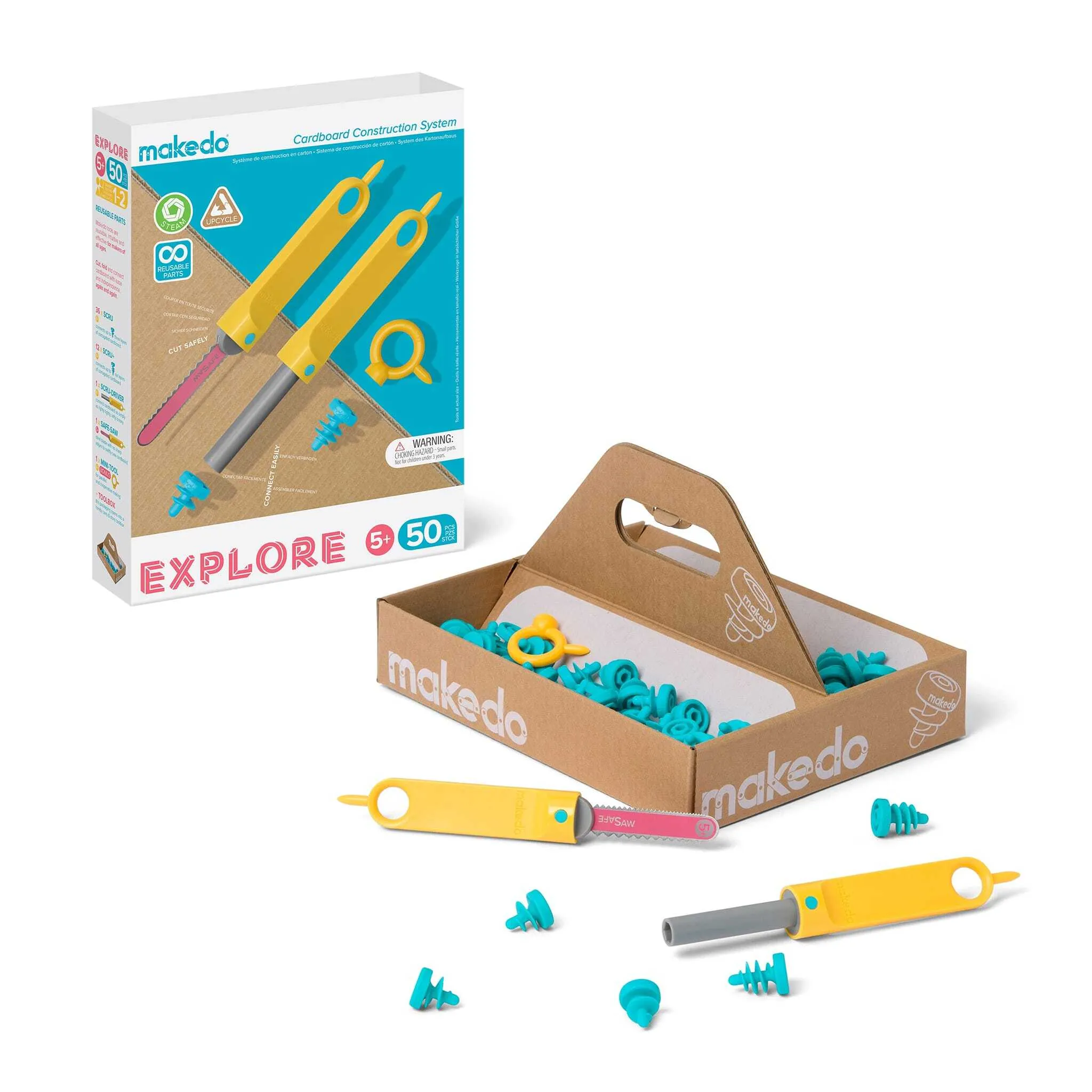 Makedo Cardboard Construction Toolkit