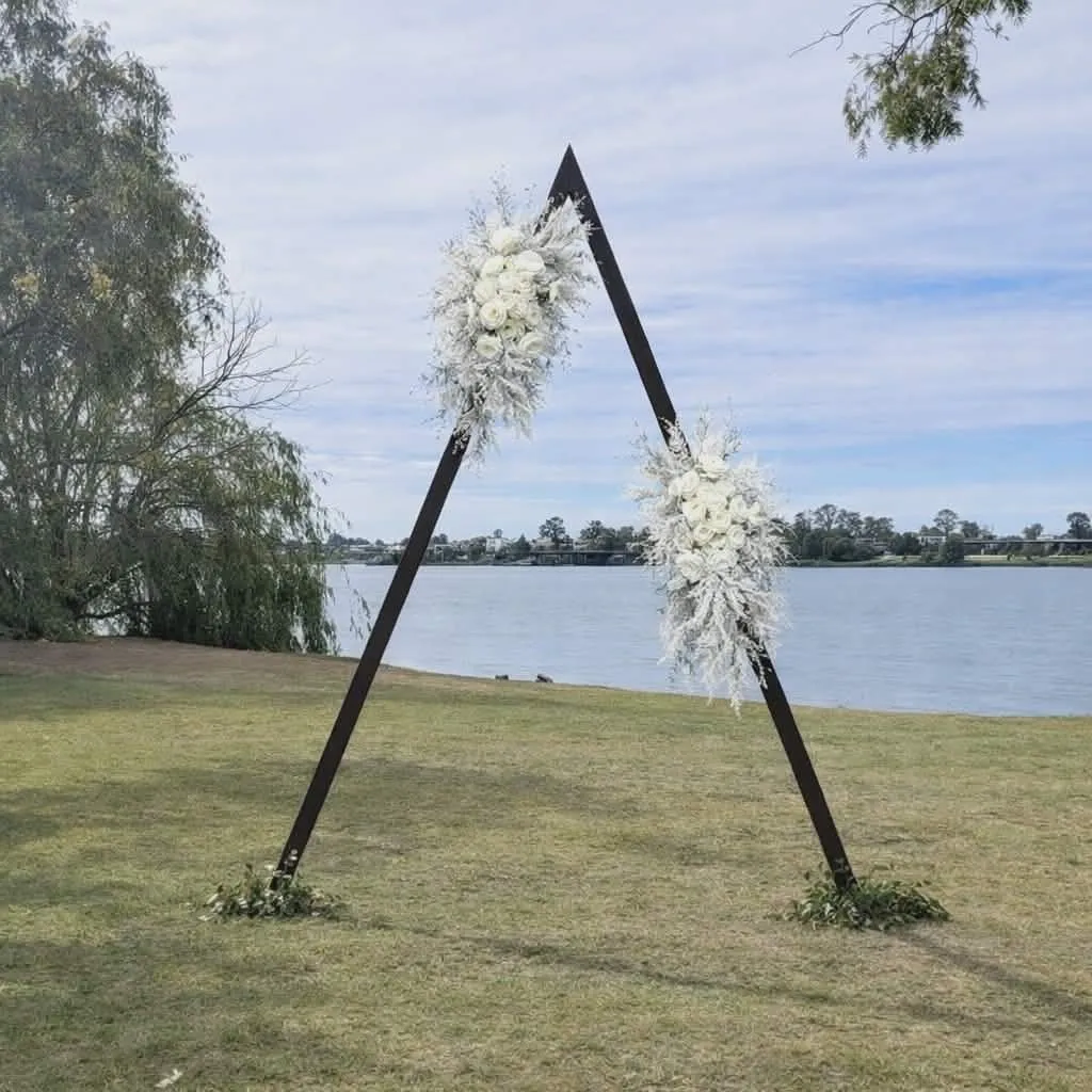 Triangle Wedding Arbor