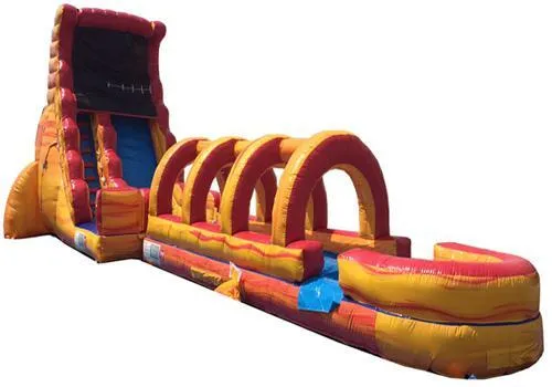 Ultimate Volcano Slide <br> 50' L x 17' W x 18' H <br> WET