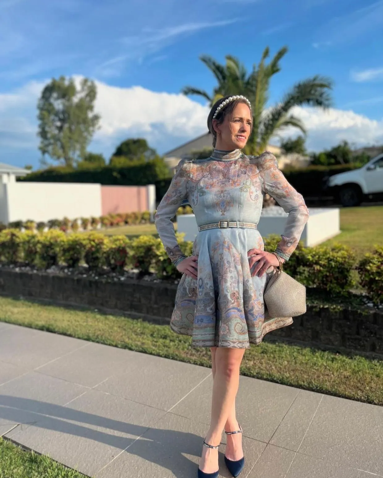 Eden Belted Mini Dress