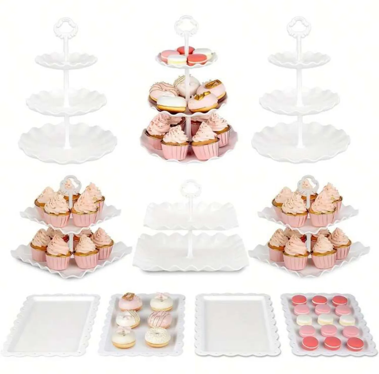 10pc Dessert displays