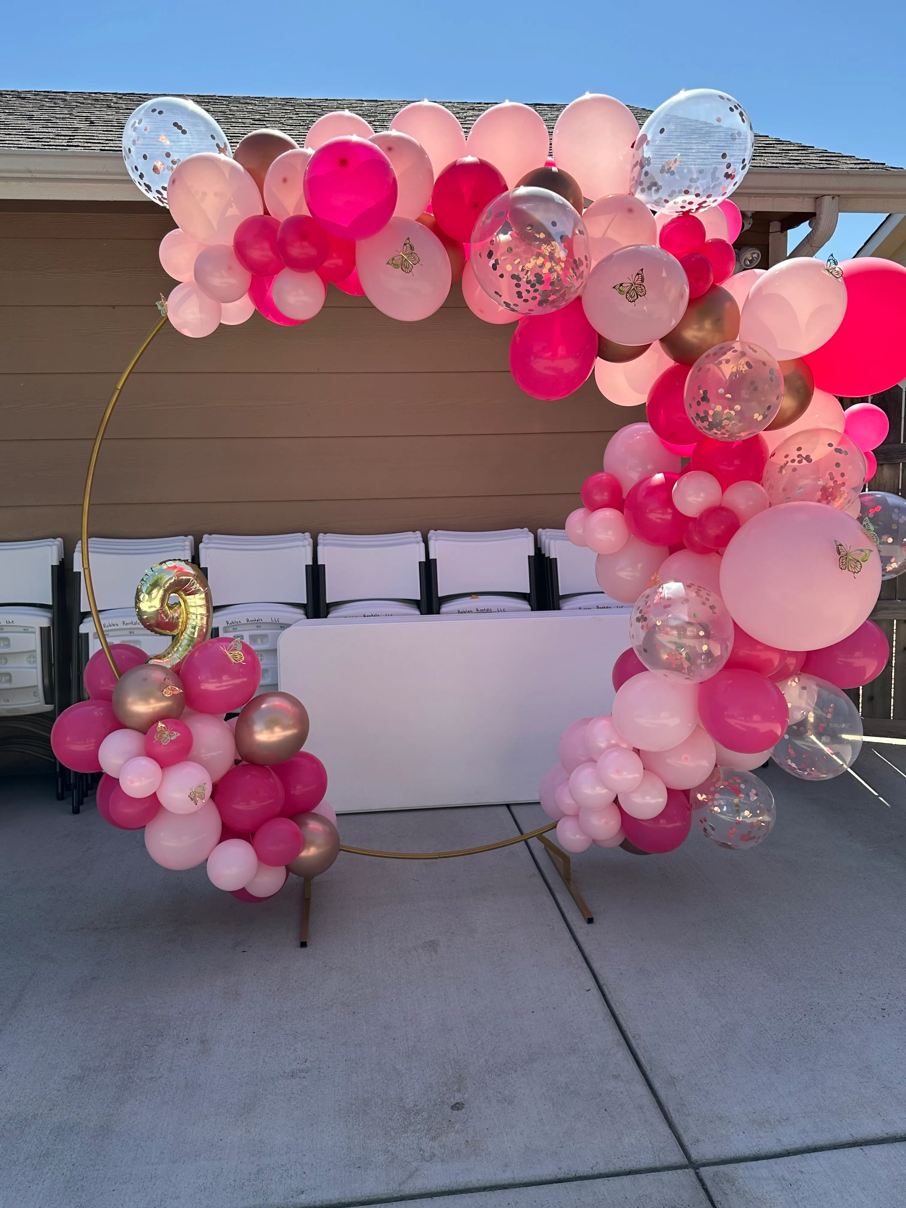 Round Balloon Garland