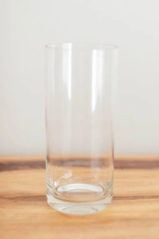 Gl007 Cylinder Glass Vase 25,5x11cm