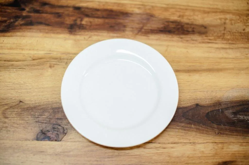 Cg007 White Side Plate