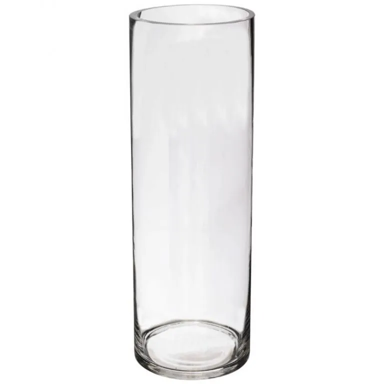 Gl047 Cylinder Vase 30 x 10 cm
