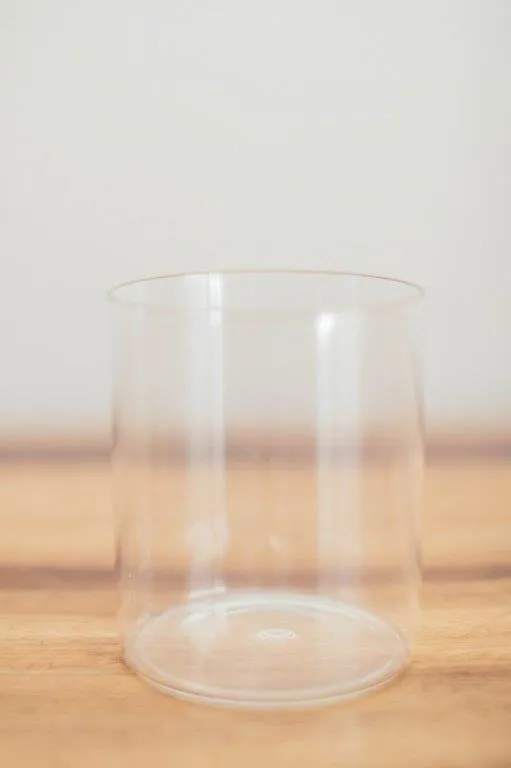 Gl004 Glass Candle Holder 10x8cm