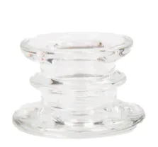 Gl064 Glass Candle Holder 5cm