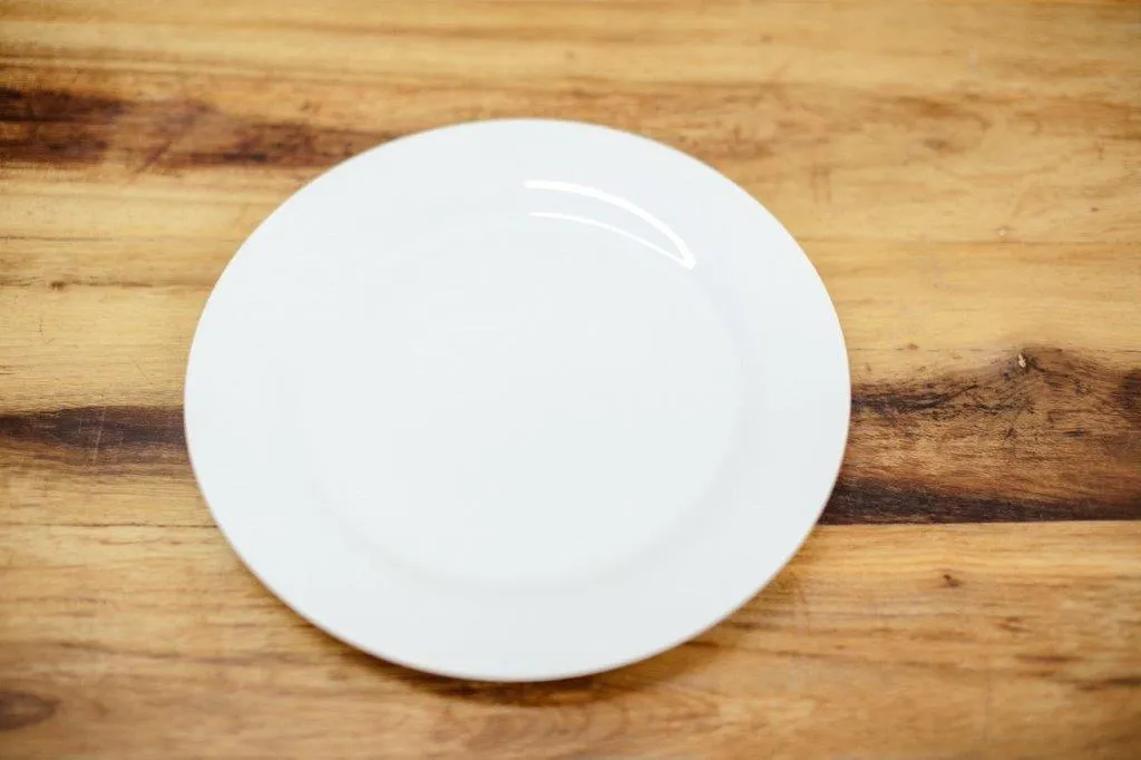 Cg006 White Dinner Plate