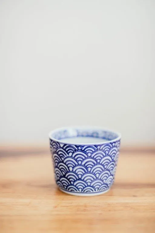 Dl010 Delft Print Votive 6cm