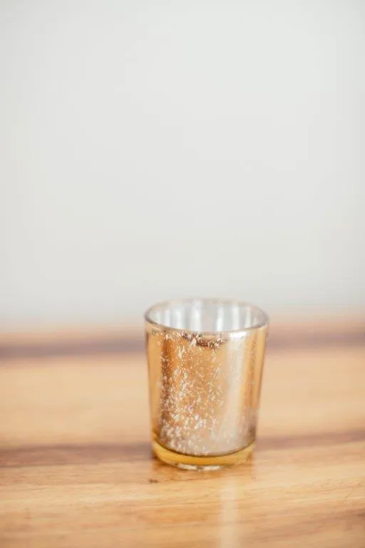 Go024 Gold Votive 7cm