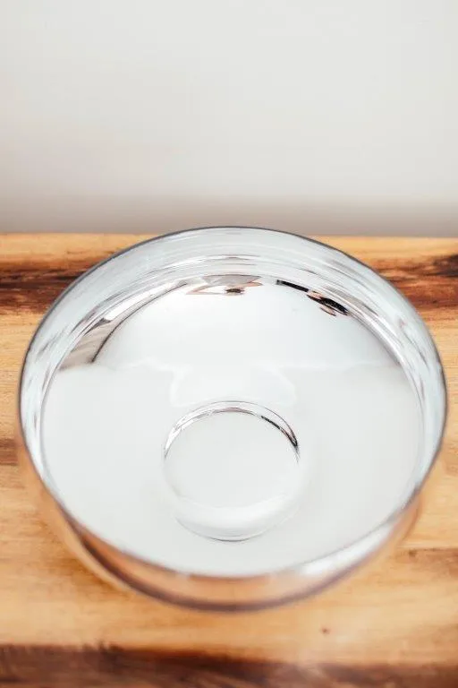 Sl001 Silver Shine Bowl 10x30cm