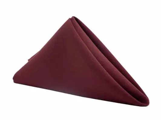 Np005 Maroon Napkin 