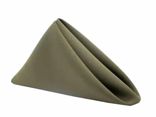 Np022 Olive Green Cotton Napkin