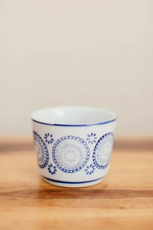 Dl007 Delft Print Votive 6cm