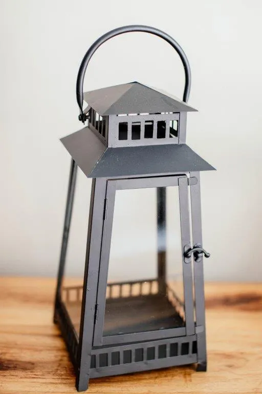 Bl032 Black Lantern 36x17cm