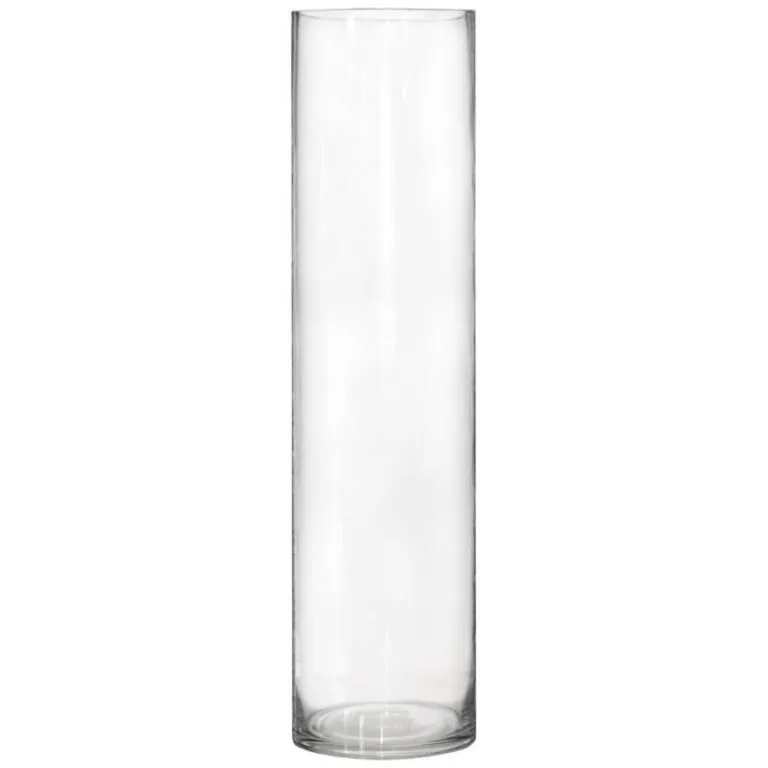 Gl048 Cylinder Vase 40 x 10cm