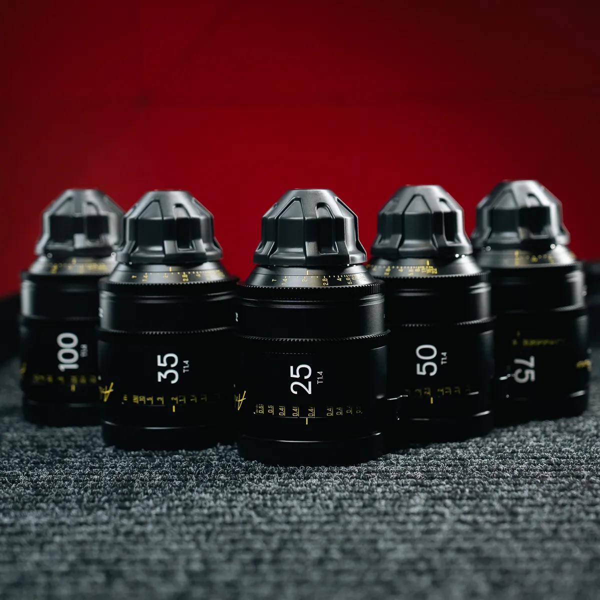 DZOFILM Arles Prime Set 25/35/50/75/100mm F/1.4