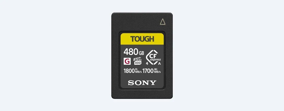  Sony 480GB CFexpress Type A Card