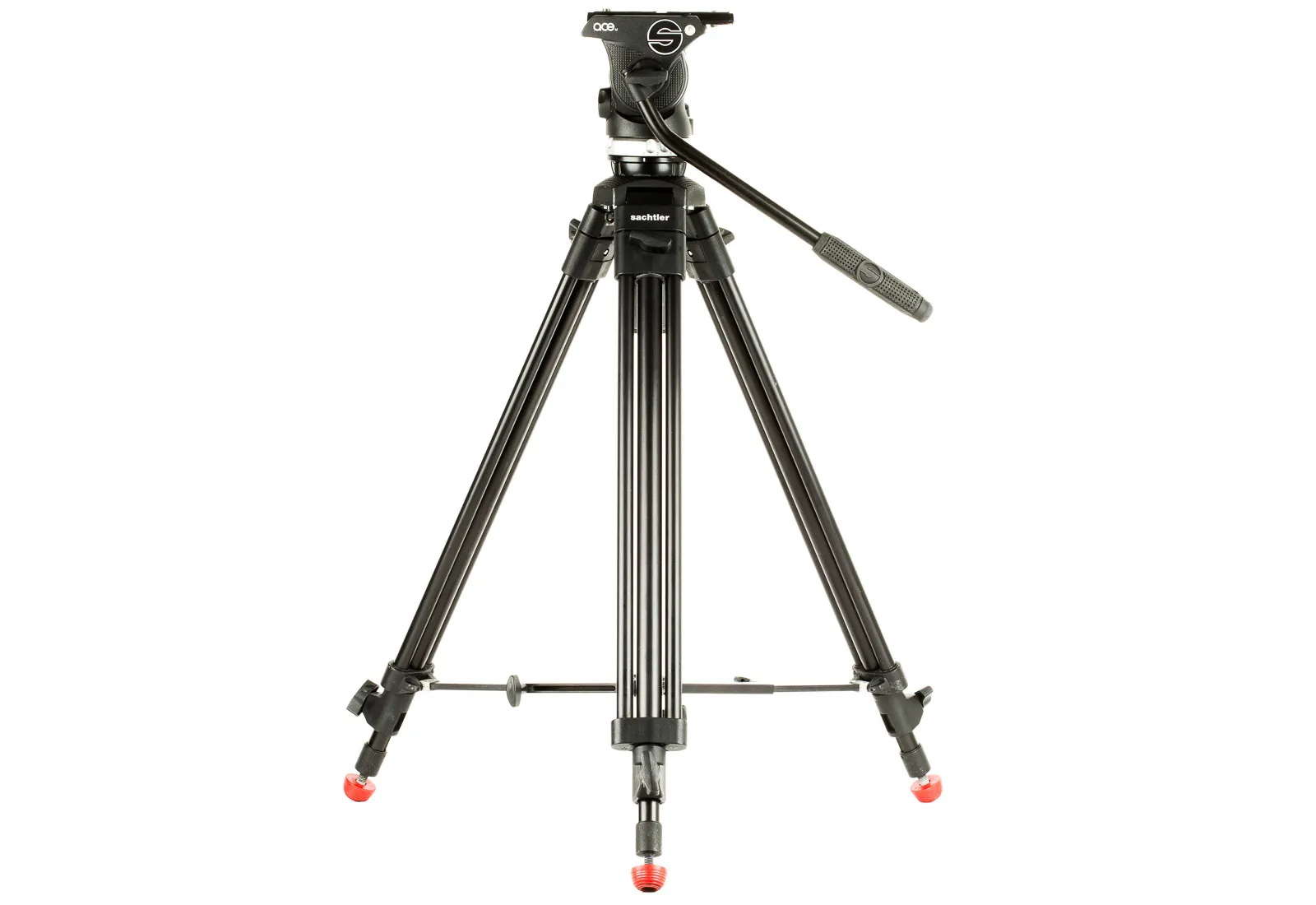 Sachtler Ace M Fluid Head with 2-Stage Aluminium Tripod 