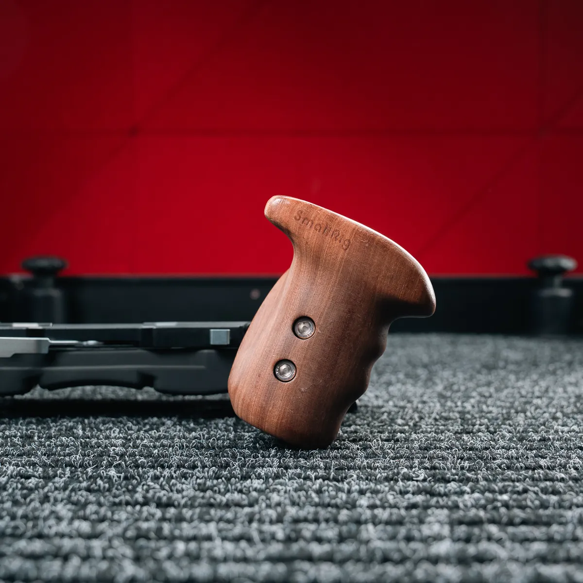 Right-Side Wooden Grip with ARRI Rosette