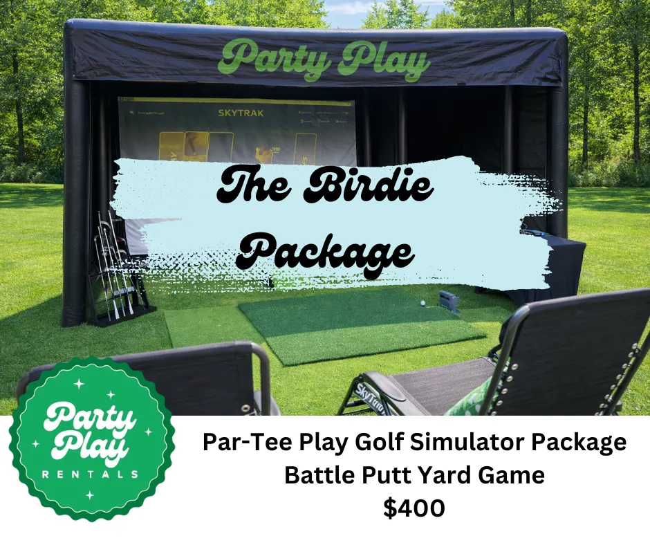 The Birdie Golf Simulator Package
