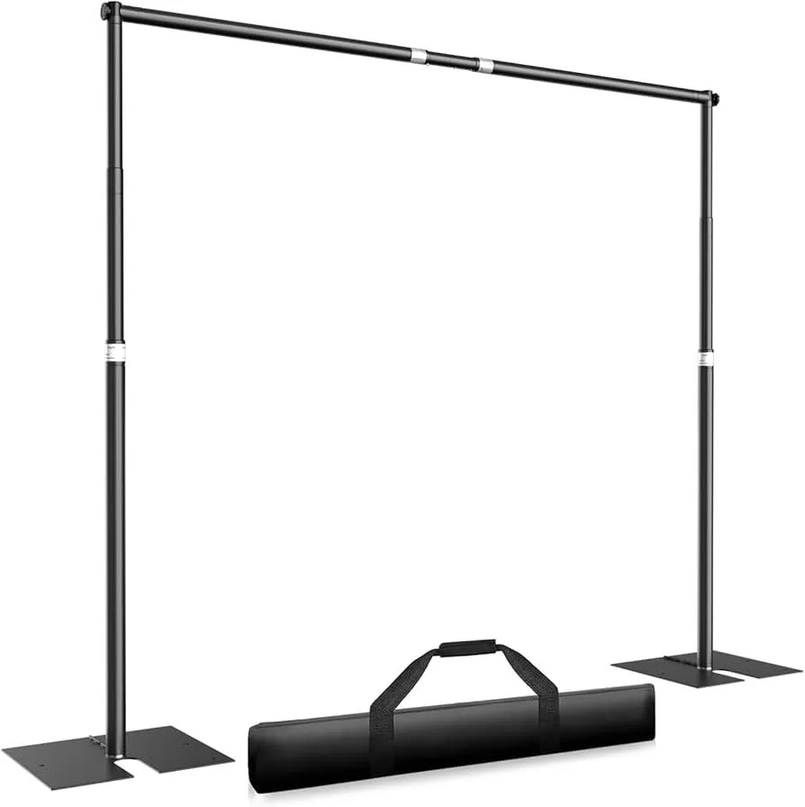 10x10ft Black Frame Backdrop Stand