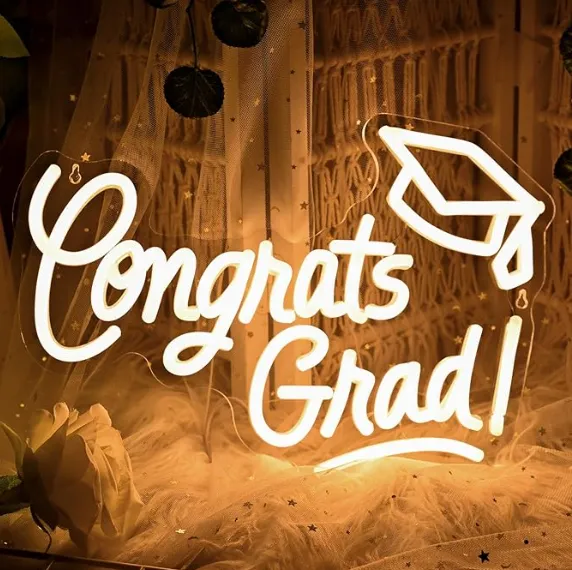 Congrats Grad LED Sign
