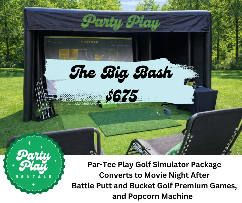 The Big Bash Bundle (Golf Simulator Experience and Movie Night)