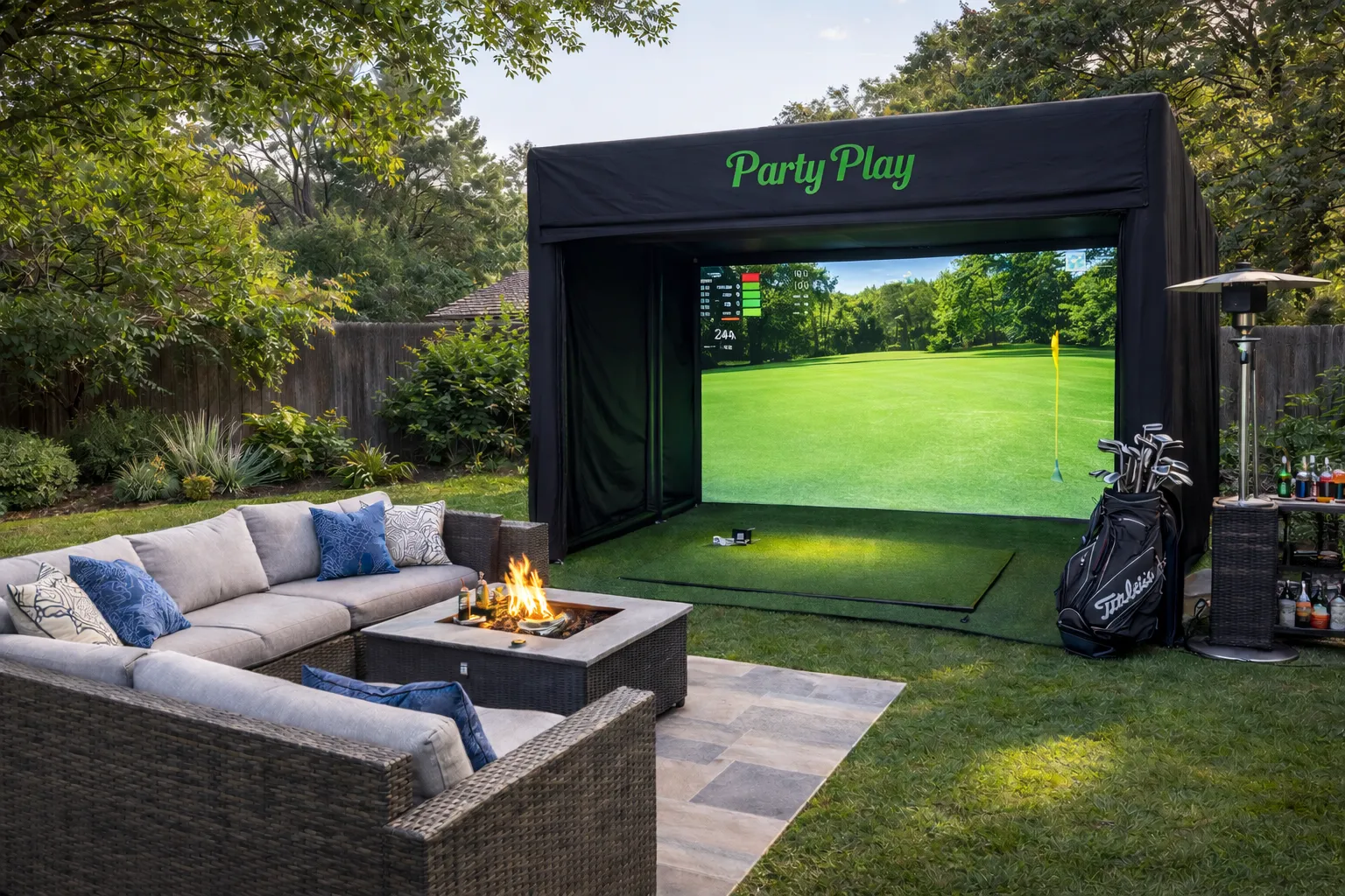 Golf Par-Tee Mobile Simulator Experience