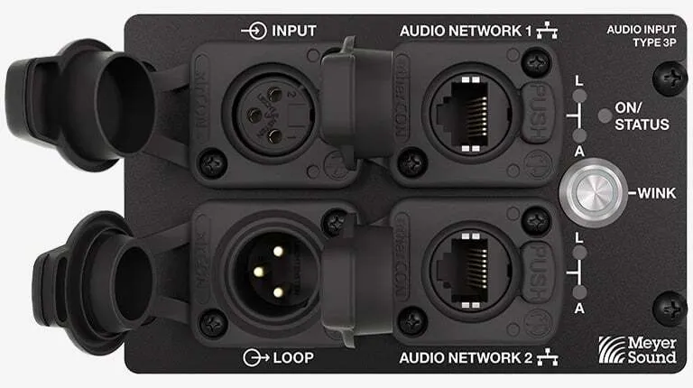 Meyer Sound GEN-1 professional loudspeaker processing and network connectivity